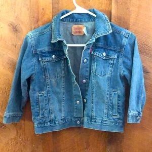 Levi Strauss Jean jacket kids size 5